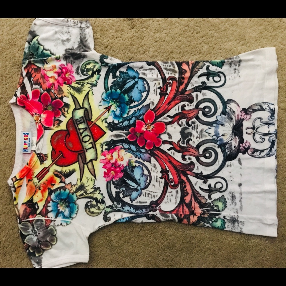 Youth tattoo t-shirt